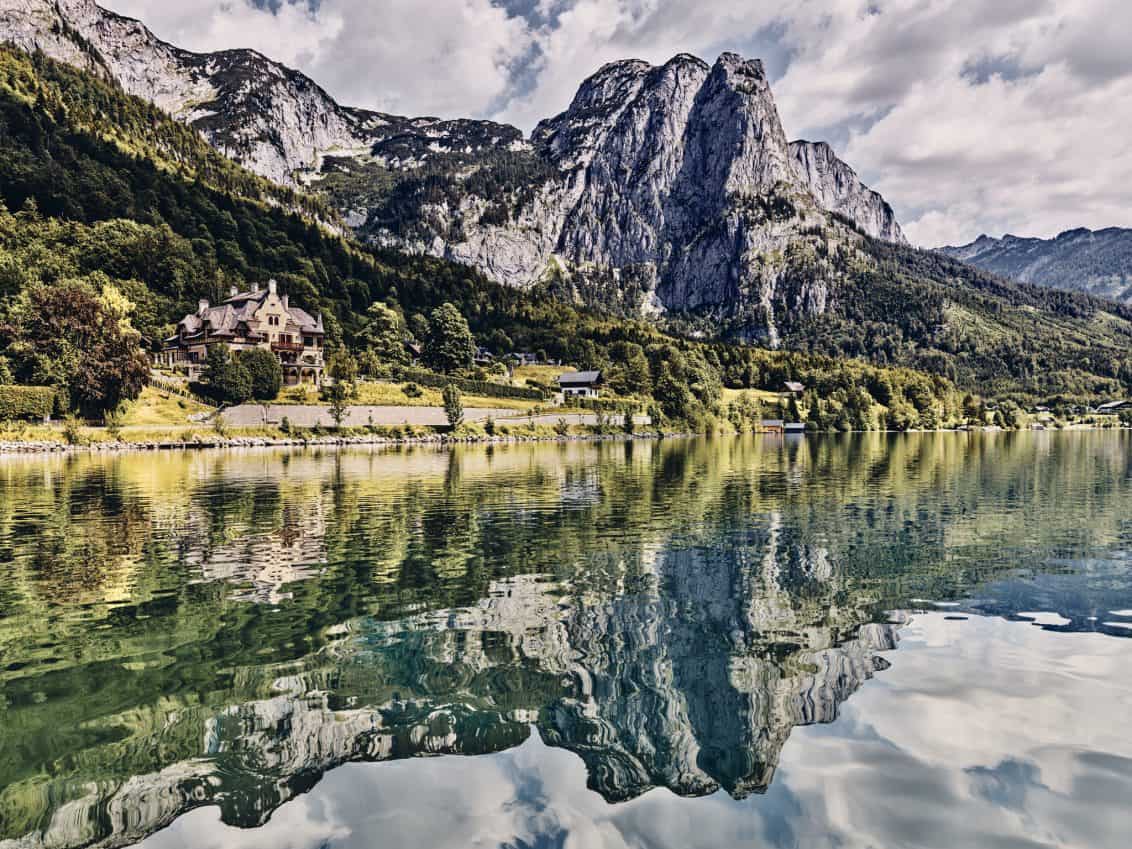 Die wunderschöne neue Villa Anna.