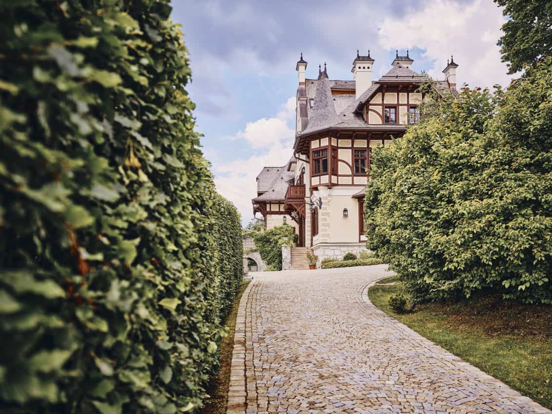 Die wunderschöne neue Villa Anna.